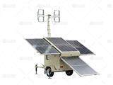 太陽能燈車